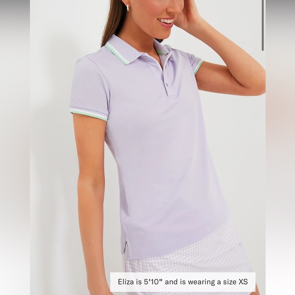 RLX RALPH LAUREN

Purple Short Sleeve Tour Pique Val Polo